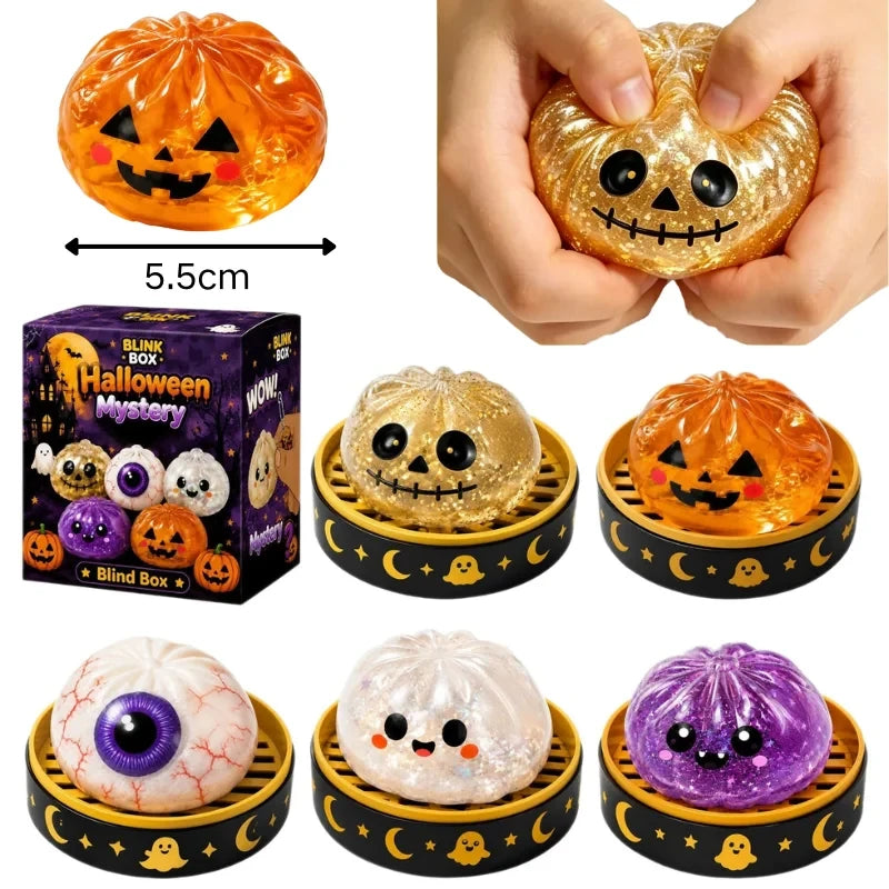 Ghost Bun Squishy Toy