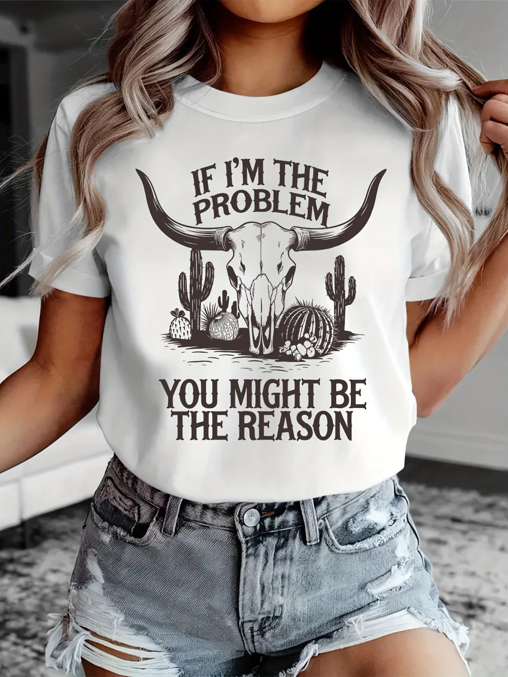 Western Graphic Casual Tee