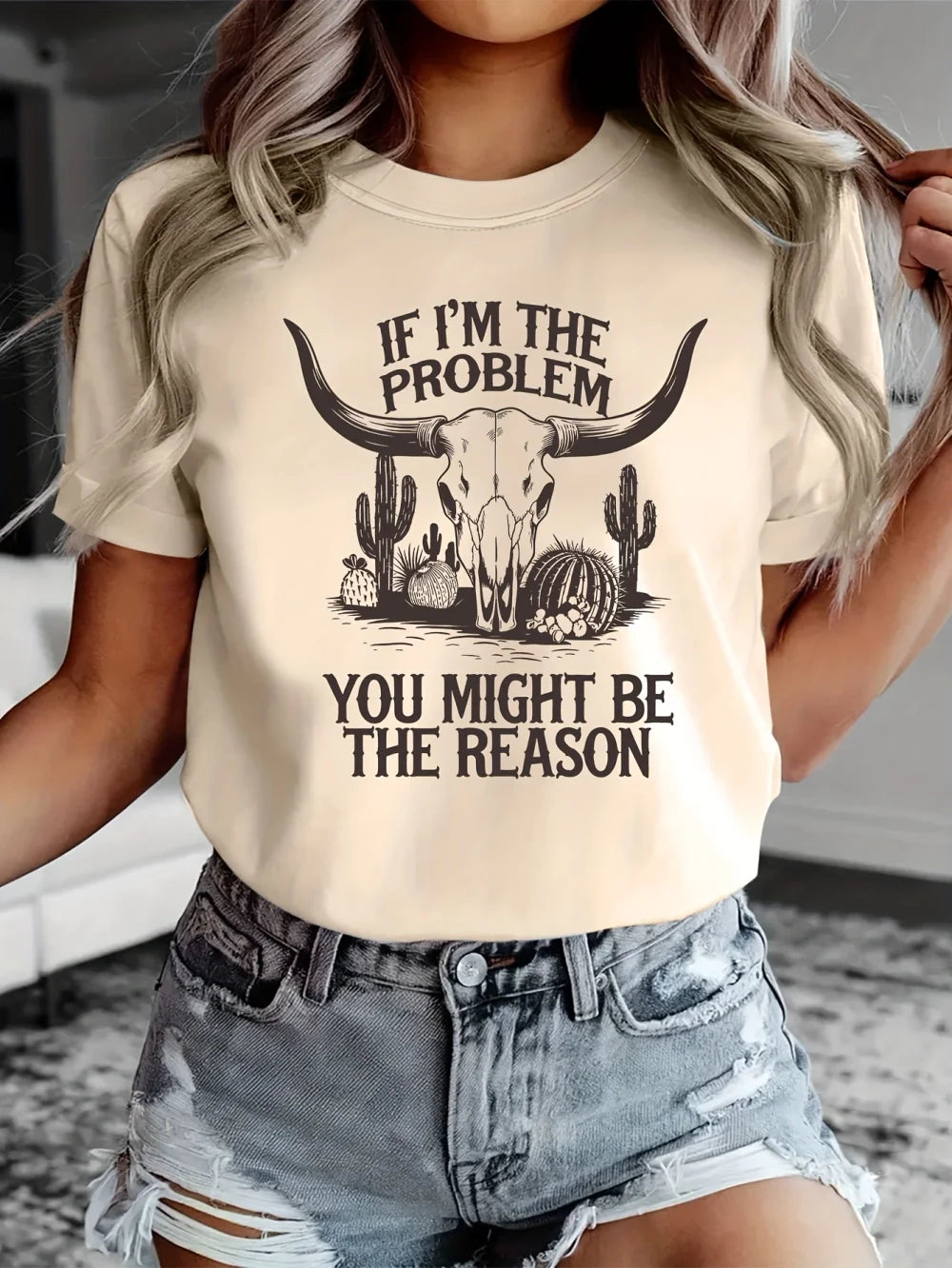 Western Graphic Casual Tee