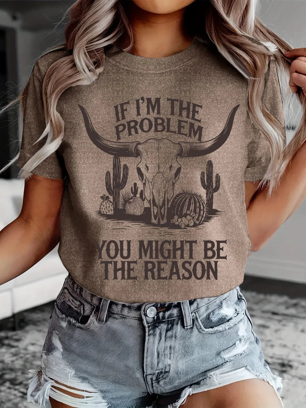 Western Graphic Casual Tee