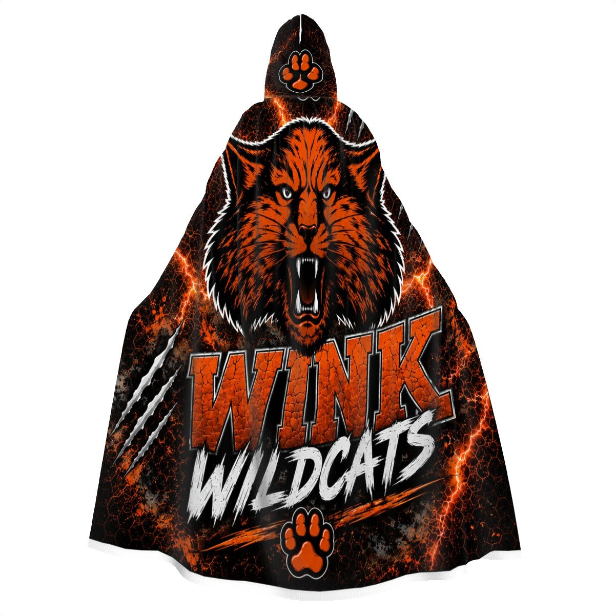 Wink Wildcats Hooded Cloak – Spirit Wear Cape