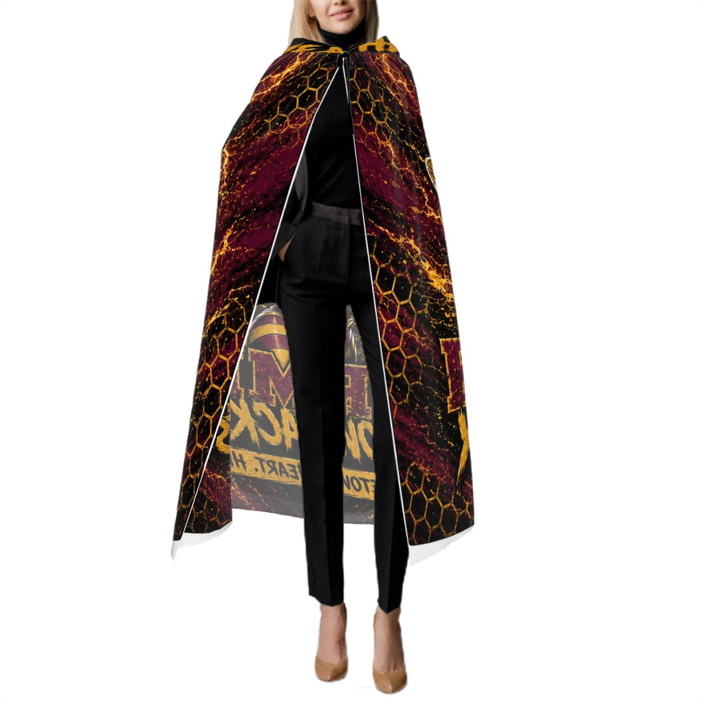 "Wear the Hive” Yellowjackets Hooded Cloak